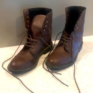 Brown paddock boots size 8